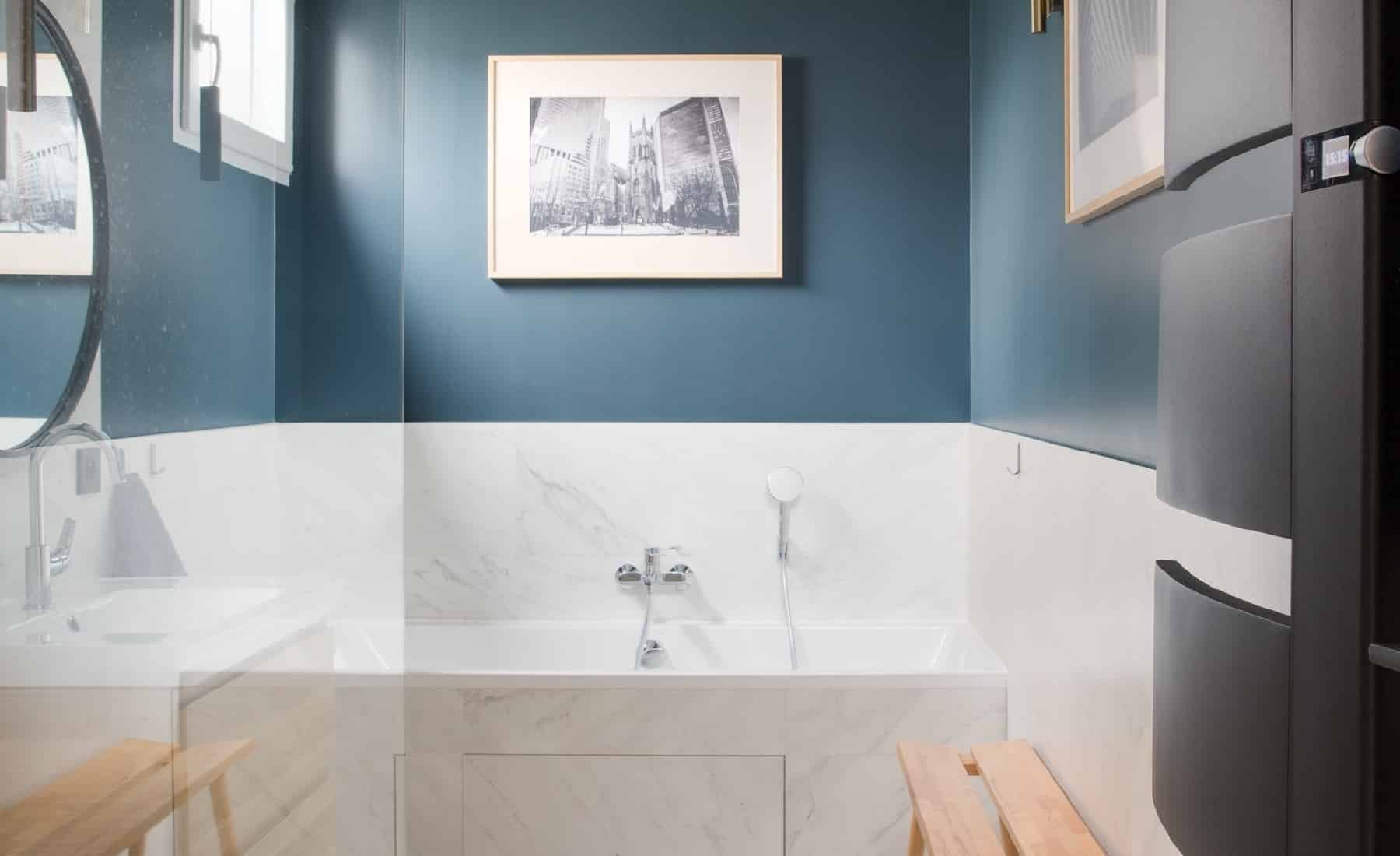 Salle de bain après rénovation Azurix