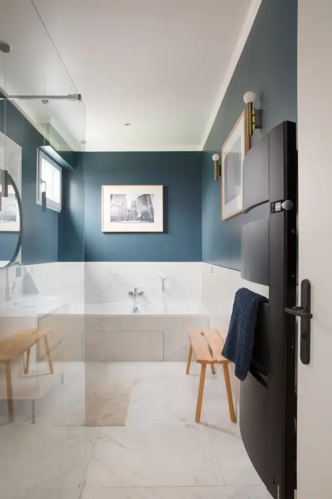 Salle de bain rénovée par Azurix à Thiais, Val-de-Marne