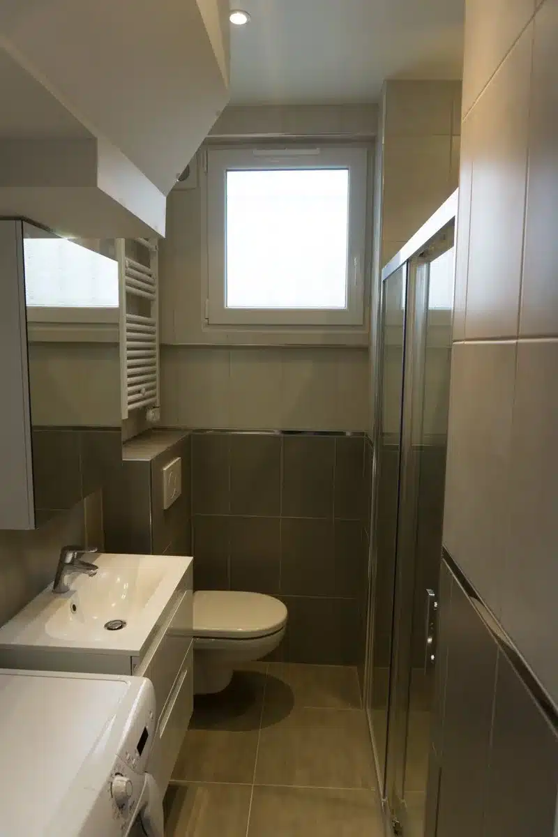 Salle de bain rénovée par Azurix