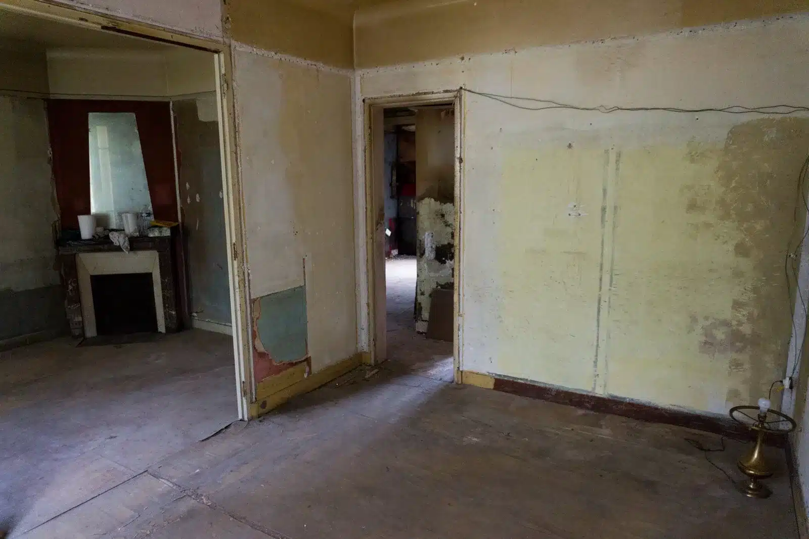 L'enfilade avant rénovation, Fontenay-sous-Bois