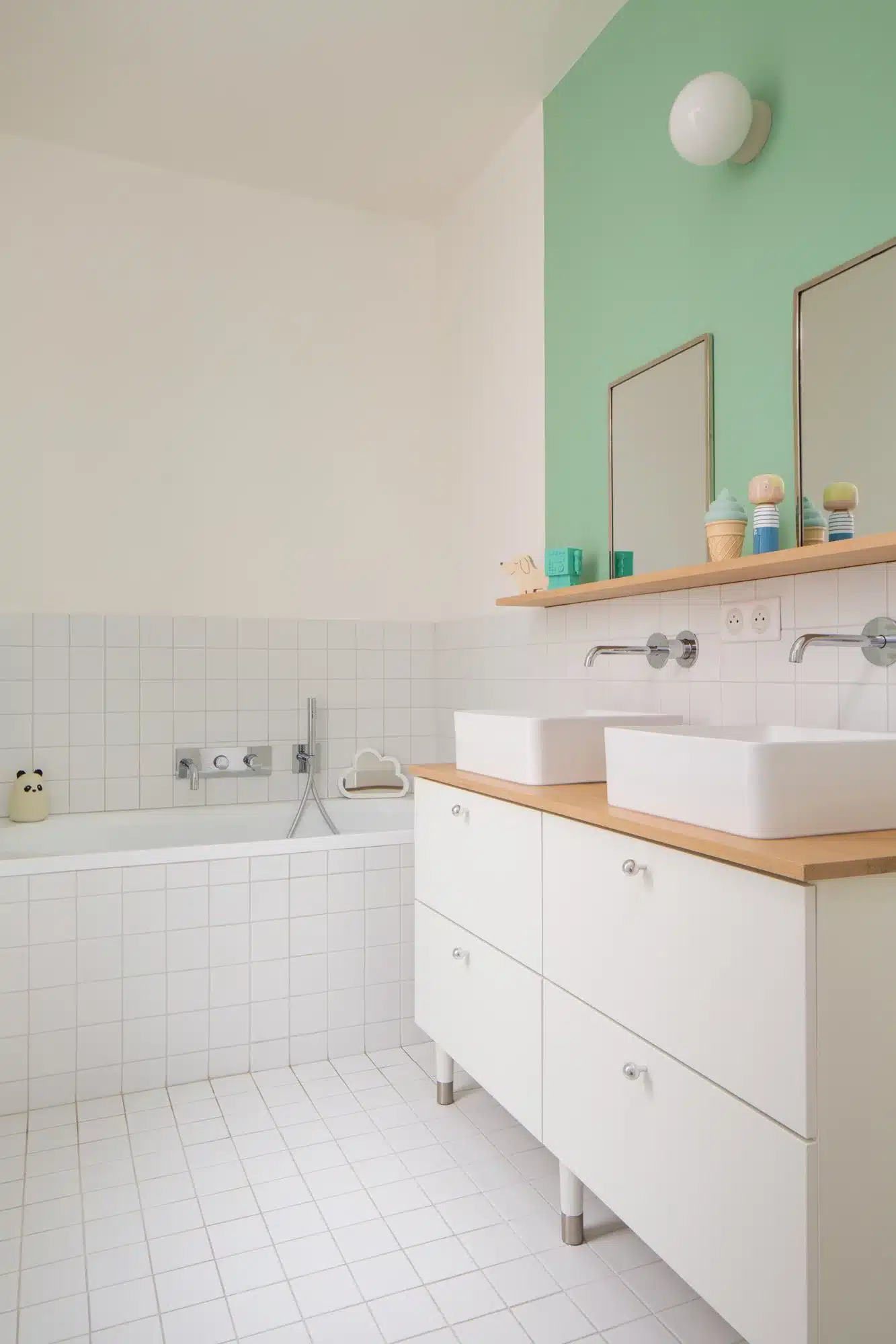 Salle de bain double vasque