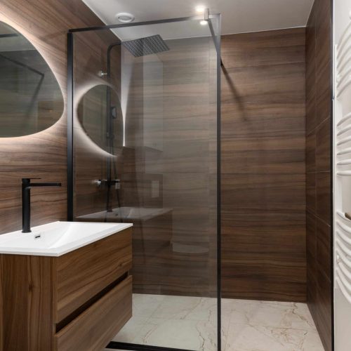Détail rénovation salle de bain à Paris 12ème - Azurix