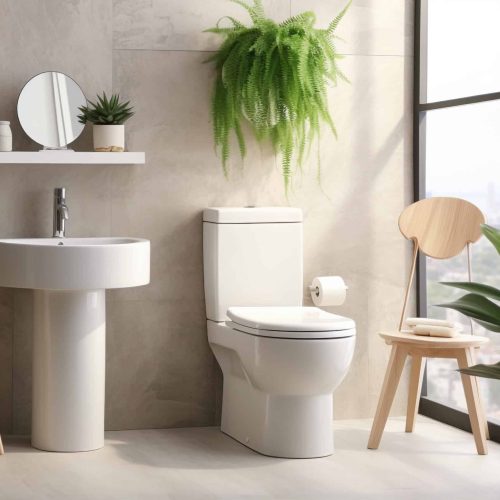 small-bathroom-with-modern-style-plants